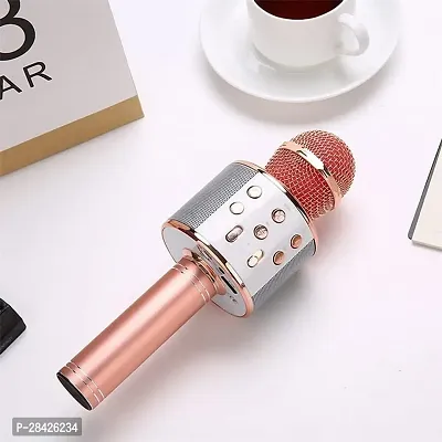 Classy Wireless Bluetooth Microphone with Speaker-thumb0