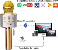Classy Wireless Bluetooth Microphone with Speaker-thumb1