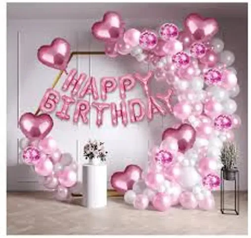 Happy Birthday Party Decoration Items Combo