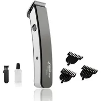 Rechargeable Cordless Men Trimmer Shaver Machine for Beard  Hair Styling with 3 Extra Clips PACK OF 1-thumb2