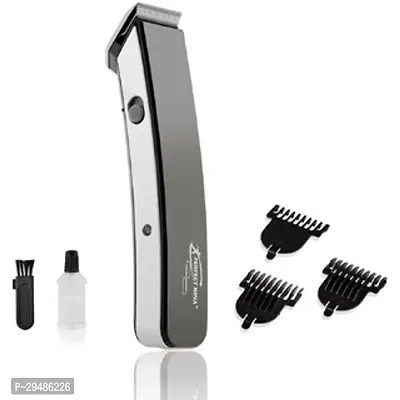 Rechargeable Cordless Men Trimmer Shaver Machine for Beard  Hair Styling with 3 Extra Clips PACK OF 1-thumb3