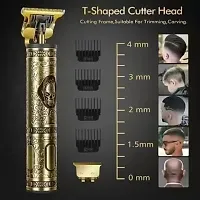 Beard Trimmer for Men Professional Hair Clipper Adjustable Blade Clipper (metal Body)-thumb3