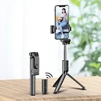 Bluetooth Selfie Sticks with Remote and Selfie Light, 3-in-1 Multifunctional(pack of 1)-thumb3