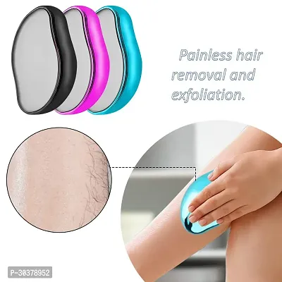 Women Painless Hair Remover for Women Reusable Painless Hair Removal Stone(pack of 1)-thumb3