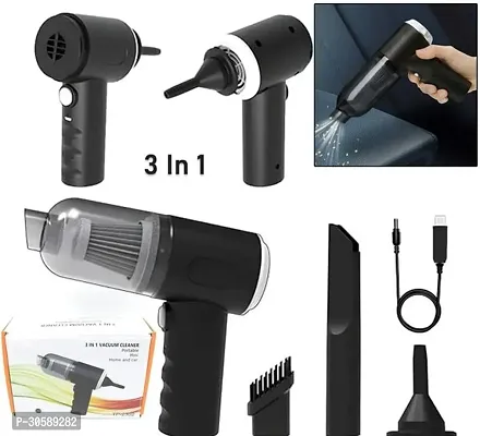 Portable High Power 2 in 1 Car Vacuum Cleaner USB Rechargeable Wireless Handheld(PACK OF 1)-thumb3