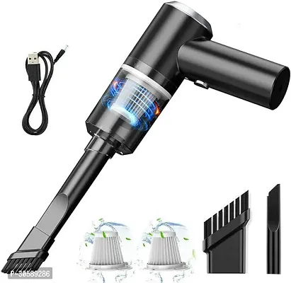 High-Power Handheld Wireless Vacuum Cleaner Home Car Dual-Use Portable Usb Rechargeable(pack of 1)-thumb0