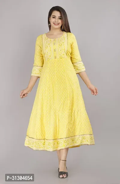 Stylish Cotton Kurta for Women-thumb0