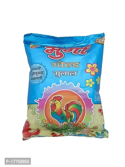 Trending Trunks Non-Toxic Skin Friendly Herbal Cock Gulal Combo of 5 (Mix Colours) (100gm in Each Pack)-thumb3