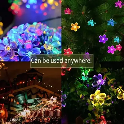 Trending Trunks Blossom Flower LED 3-Meter Multicolor with 16 Flower 3D String Light for Diwali, Christmas and Weddings, Home Decor-thumb2