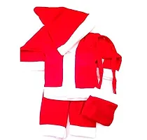 TrendingTrunks Santa Claus Dress for 1 Year To 2 Year Baby, Kids, Toddler, Unisex Baby Girl  Baby Boy, Christmas Costume Dress (Size-3), (Unisex, Red, Age:- 1 Year to 2 Year)-thumb3