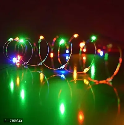 Trending Trunks 20 LED Wine Bottle Cork Lights with Copper Wire String Fairy Lights 2 Meter Battery Operated (Multicolour) (Pack of 1)-thumb3