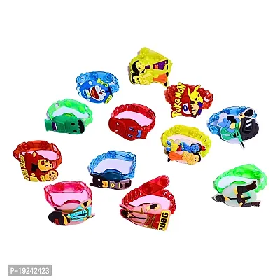 Trending Trunks Light Band Rakhi For Kids Sparkling Superhero - Cartoon Characters Pack Of 6-thumb0