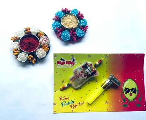 Trending Trunks KIDS RAKHI With Charachters, Light, Music  Free Gift, Kids Rakhi with FREE ROLI CHAWAL PACK (Pack of 1)
