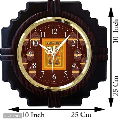 Classic Black Plastic Analog Wall Clock For Home,Living Room