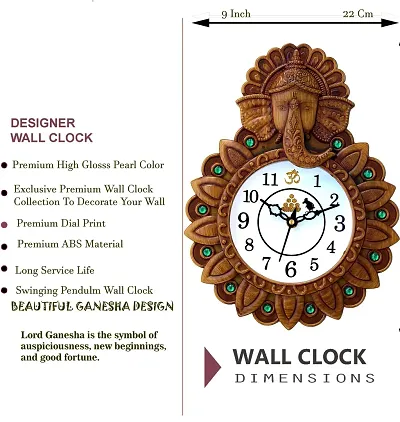 Ganesh Ji Decorative Clock