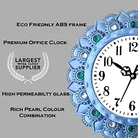 Designer Multicoloured Plastic Analog Wall Clock-thumb1