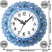 Designer Multicoloured Plastic Analog Wall Clock-thumb2