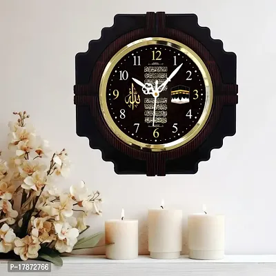 Designer Multicoloured Plastic Analog Wall Clock-thumb4