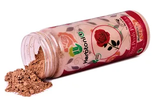 HerbtoniQ Combo Of 2 100% Natural Rose Petals Powder 150g Each (Rosoideae) For Face Pack  Hair Pack (300g)-thumb2
