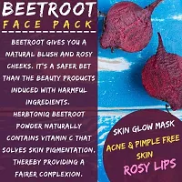 HerbtoniQ 100% Natural Potato, Pomegranate Peel and Beetroot Powder For Face Pack (500 Gram)-thumb3