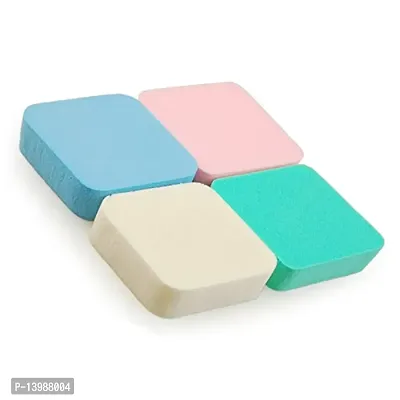 Out Of Box Pack of 4 Imported Make up Cosmetic Conceler, Powder, Foundation Sponge
