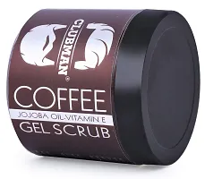 Clubman? Jojoba oil Vitamin-E Coffee Gel Scrub For Men (100ml / 3.38 fl oz)-thumb1