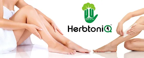 HerbtoniQ Liposoluble Strawberry And Mango Creme Body Wax 300g Each With 100pcs Medium Size (9x3 Inch) Wax Strips-thumb2