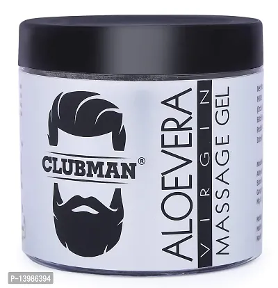 Clubman? Virgin Aloevera Massage Gel For Men (100 ml)-thumb2