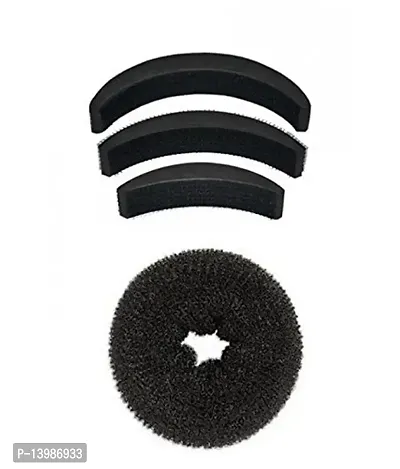 Out Of Box Donut Medium and set of 3 hair puff High Hair Volumizer Bumpits-thumb0