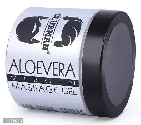 Clubman? Virgin Aloevera Massage Gel For Men (100 ml)-thumb0