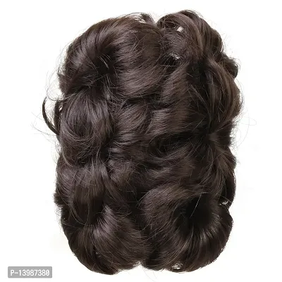 Out Of Box Funky Cluther 5 inch Hair Extension(Brown)