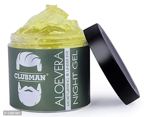 Clubmanreg; Aloevera Moisturising  Under Eye Night Gel For Men (100 ml)-thumb4