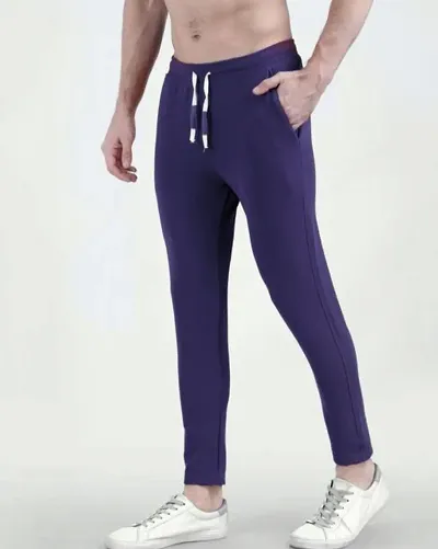 Classic Blend Track Pants For Men