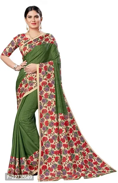 Beautiful Multicoloured Art Silk  Self Pattern Saree with Blouse Piece For Women