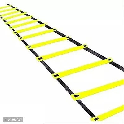 2 Meter Fixed Agility Ladder Agility Training Ladder Speed Flat Rung with Carrying Bag-thumb0