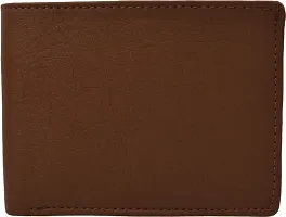 Men Brown Artificial Leather Wallet  (8 Card Slots)-thumb2