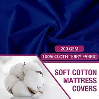 Comfortable Terry Cotton Waterproof Dust - Proof Mattress Cover-thumb1