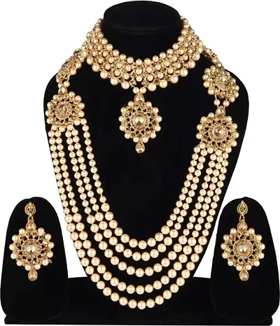 Elite Elegant Alloy Amber Jewellery Sets