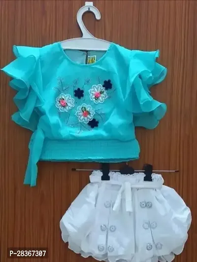 Classic Printed Clothing Set for Kids Girl