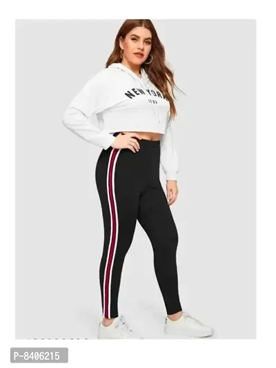 Buy Gym wear Jeggings Ankle Length Free Size Workout Trousers Stretchable  Striped Jeggings, High Waist Sports Fitness Yoga Track Pants for Girls &  Women Online at desertcartINDIA
