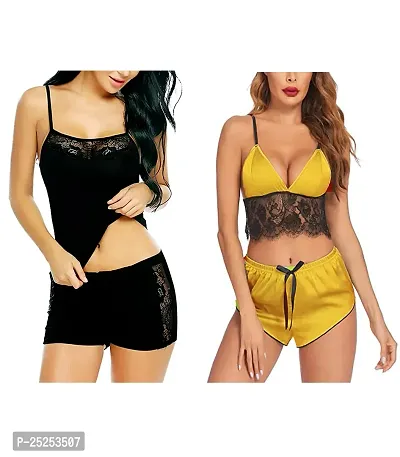 Adorable Women's  Girl's Stylish Hot Night Sexy Babydoll Night dress | Sexy Dress Sleepwear Fit Size(28 to 36)Inch