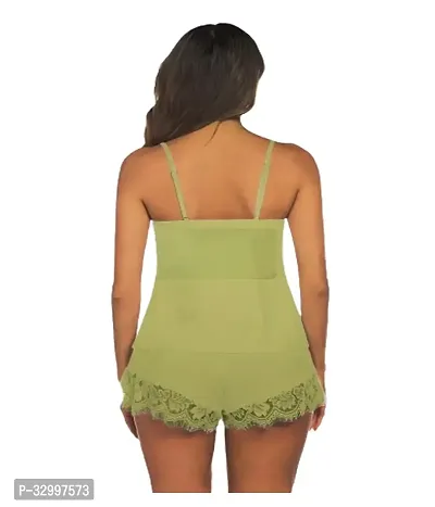 Women's  Girl's Hot Sexy Babydoll Night Dress| Sexy Dress Green Night Dress Fit Size(28 to 36) inch-thumb2