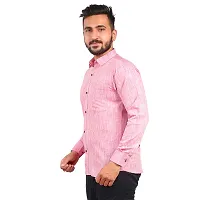 Aarav Boss Men's Light Pink Formal Shirt (Size- X Small)-thumb1