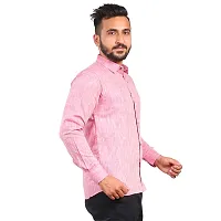 Aarav Boss Men's Light Pink Formal Shirt (Size- X Small)-thumb2