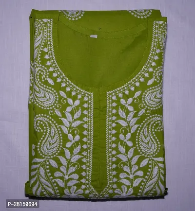 Classic Cotton Embroidered Kurti for Women-thumb3