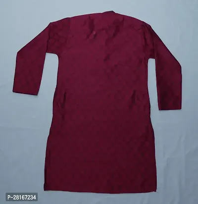 Jac Lot Silk LUCKNOWI Chikankari Kurta-thumb4