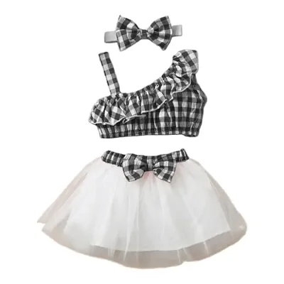 OMLI Sleeveless Bow Applique Frock Dress for Girls (4-5 Years, Black)