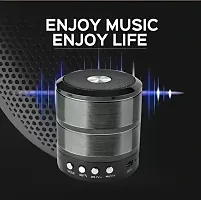 Mini Wireless Bluetooth Speaker WS 887 with FM Radio, Memory Card Slot, USB Pen Drive Slot, AUX Input Mode-thumb1