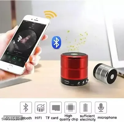 Mini Wireless Bluetooth Speaker WS 887 with FM Radio, Memory Card Slot, USB Pen Drive Slot, AUX Input Mode-thumb4