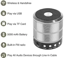Mini Wireless Bluetooth Speaker WS 887 with FM Radio, Memory Card Slot, USB Pen Drive Slot, AUX Input Mode-thumb3